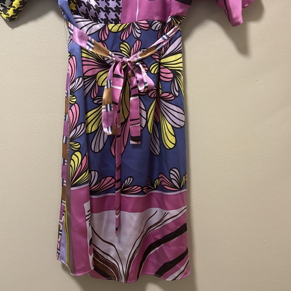 Alice & Trixie Mandy Dress 100% Silk Printed - Picture 9 of 9